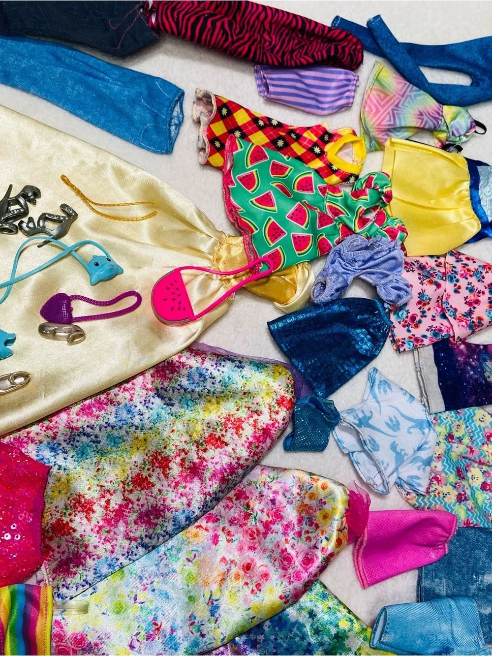Modern Barbie Clothes Lot Barbie Doll Sized Clothes Ken Clothes 11” Doll Clothes